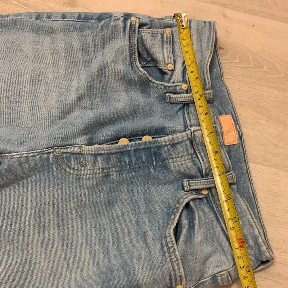 MOTHER The Tripper Flood Fray jeans SIZE‎ 25 light buttons fly limited edition